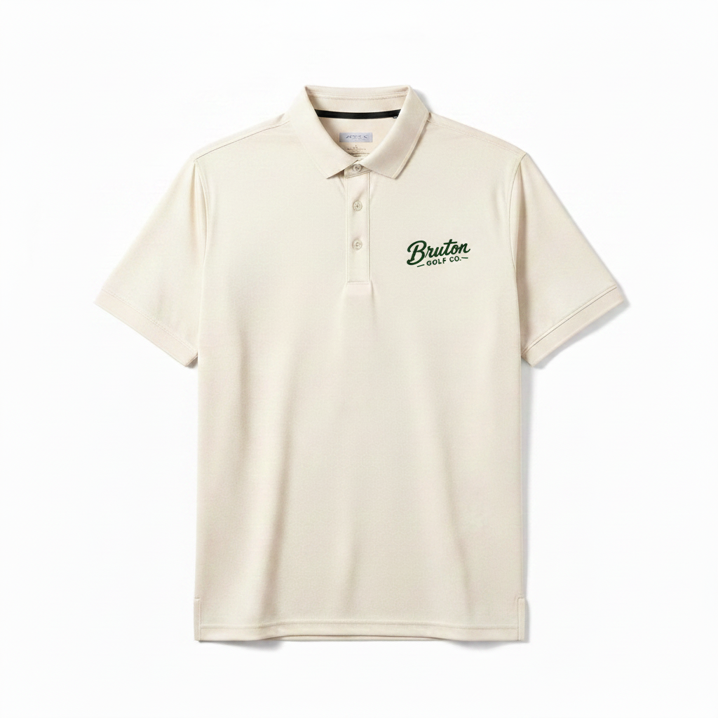 Ivory Polo with Logo